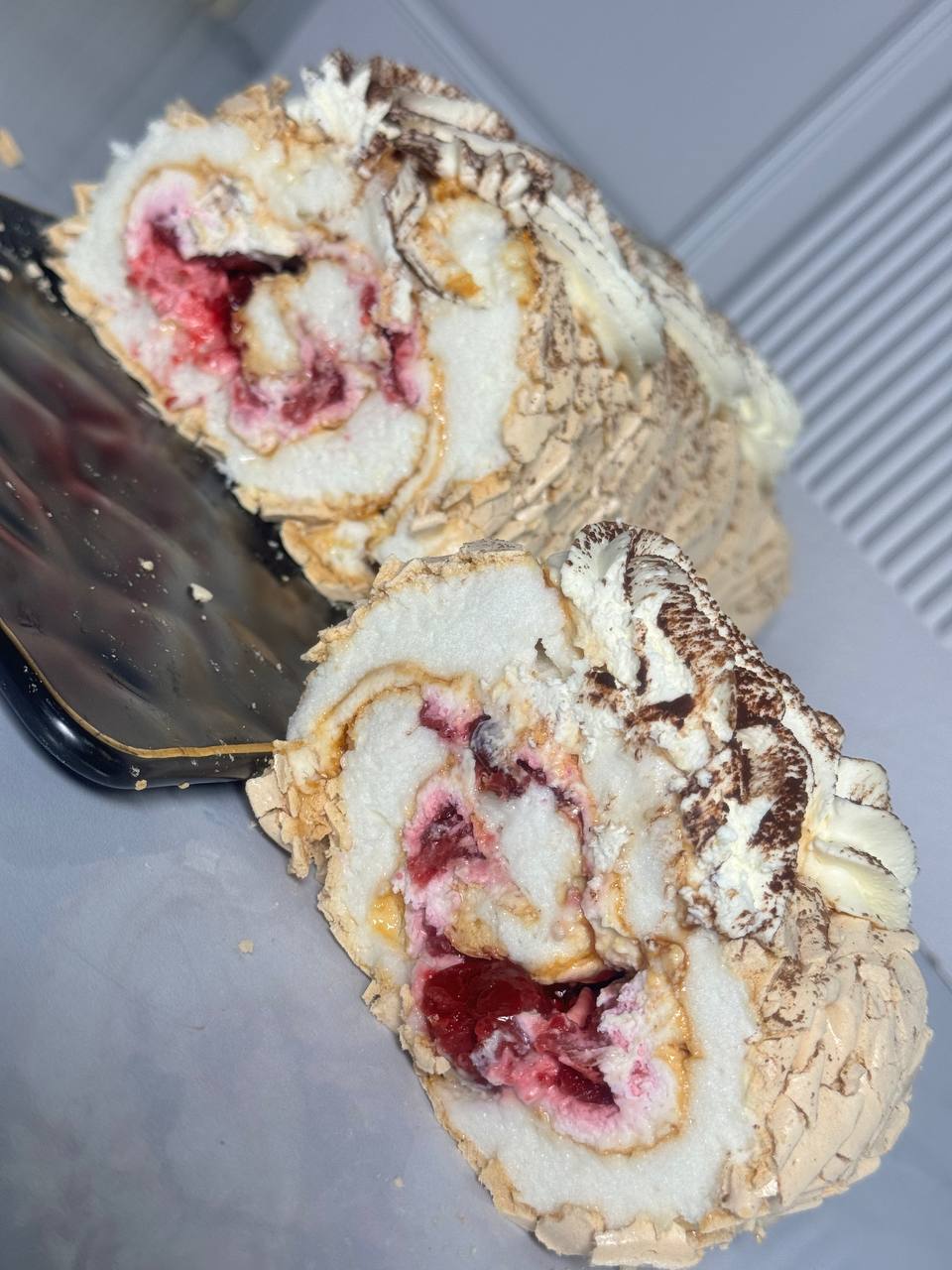 Меренговый рулет